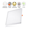 220V Cool White / Warm White / Neutral White Square 6W/8W/15W/20W Free Hole Panel Light