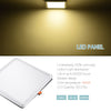 220V Cool White / Warm White / Neutral White Square 6W/8W/15W/20W Free Hole Panel Light