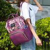 Z1926 Nappy Bag Huge Capacity Diaper Backpack for Mums