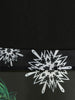 Christmas Tree Hat Snaowflake Print Sleeveless Dress