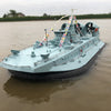HG C201 1:110 2.4G RC Brushless Hovercraft Remote Control Watercraft Landing War Boat