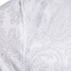 Paisley Print Stand Collar Button Down Shirt