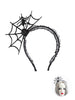 Halloween Spider Net Floral Headband