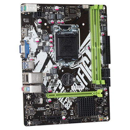 MAXSUN MS - Challenger B365M - VH Motherboard M - ATX / LGA1151 Interface / Dual Channel DDR4 / 4 x SATA 3.0 / 4 x USB / 1 x Gigabit LAN / 1 x HDMI / 1 x VGA / 3 x 3.5mm Port  / 1 x PS/2