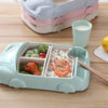 Baby Separated Bowl Creative Car Styling Tableware Breakfast Dinner Plate