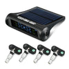 S1 Tire Pressure Monitoring System Solar TPMS Real-time Tester with 4 External / Internal Sensors
