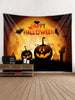 Pumpkin Gothic Halloween Character Print Art Decoration Wall Tapestry