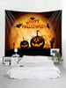 Pumpkin Gothic Halloween Character Print Art Decoration Wall Tapestry