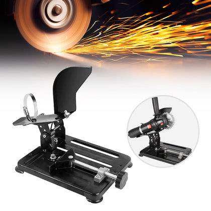 100mm Angle Grinder Stand Bracket Holder Support Cast Iron Base Power Tool Accessory