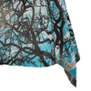 Halloween Tree Print Convertible Collar Longline Knitwear