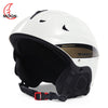 Moon Ski Helmet Lightweight Double Veneer with Windshield Button