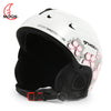 Moon Ski Helmet Lightweight Double Veneer with Windshield Button