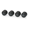 D2 Tire Pressure Monitoring System Cigarette Lighter Plug TPMS with 4 External / Internal Sensors