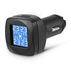 D2 Tire Pressure Monitoring System Cigarette Lighter Plug TPMS with 4 External / Internal Sensors