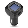D2 Tire Pressure Monitoring System Cigarette Lighter Plug TPMS with 4 External / Internal Sensors
