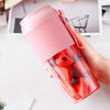 Portable Mini Rechargeable Cup Shape Juicer Glass Bottle Blender