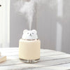 Bear Shape Light Mini USB Charging Humidifier Creative Home Office Car Cartoon Atomizer