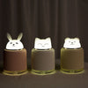 Bear Shape Light Mini USB Charging Humidifier Creative Home Office Car Cartoon Atomizer