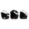 Moon Ski Helmet Lightweight Double Veneer with Windshield Button