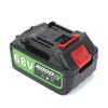 68V Cordless Angle Grinder with Storage Box
