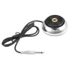 Foot Switch Circular Copper Wire Pedal Stainless Steel Controller for Tattoo Equipment Power Supply