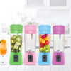 Portable Blender Juicer Glass Cup Bottle Mini Rechargeable Fruit Juice Machine