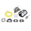 Carburetor Kit with Air Filter for Husqvarna Chainsaw 136 / 137 / 141 / 142 / 36 / 41 / 142E