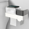 Garbage Bag Tissue Storage Box Toilet Paper Small Item Holder for Living Room Bathroom