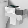 Garbage Bag Tissue Storage Box Toilet Paper Small Item Holder for Living Room Bathroom