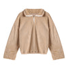 Pullover Plush Sweater with Zipper for Women
