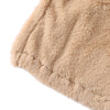 Pullover Plush Sweater with Zipper for Women