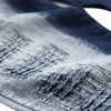 Ombre Print Patchworks Decoration Men Jeans