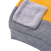 Women Pullover Sweater Round Collar Long Sleeve 2 Pockets