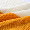 Women Pullover Sweater Round Collar Long Sleeve 2 Pockets