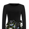 Long-sleeved Vintage Dress for Women
