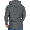 Patched Long Sleeves Men Hoodie