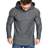 Patched Long Sleeves Men Hoodie