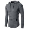Patched Long Sleeves Men Hoodie