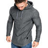 Patched Long Sleeves Men Hoodie