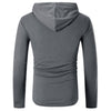 Patched Long Sleeves Men Hoodie