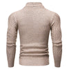 Single-breasted Knitted Long Sleeves Men Cardigan