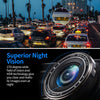 AutoLover NM - 527 Car Driving Recorder 4 inch IPS Touchscreen Front and Rear Dual Lens with 32GB Memory Card