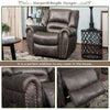 Electric Power Lift Recliner Lift Chair PU Leather Padded for the Elderly