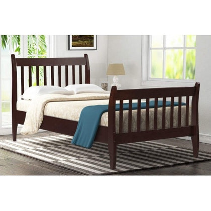 Modern Farmhouse Style Pine Wood Twin Size Bed