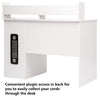 Computer Desk Office Home Furniture Writing Desk with Hutch and Keyboard Tray
