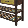 Console Table Sofa Table Console Tables for Entryway Hallway Bathroom Living Room with Drawers and 2 Tiers Shelves