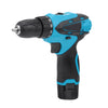 12V Electric Drill Cordless Screwdriver Set 2 Speed Setting