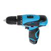 12V Electric Drill Cordless Screwdriver Set 2 Speed Setting