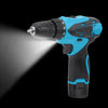 12V Electric Drill Cordless Screwdriver Set 2 Speed Setting