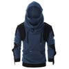 Rivet Long Sleeve Drawstring Pullover Hoodie